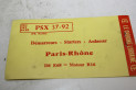 CHARBONS PSX 37-92 pour DEMARREUR 12v PARIS RHONE...RENAULT R16 R15 R17 voir descriptif
