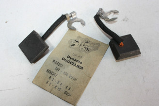 CHARBONS UX 48 POUR DYNAMOS 12V DUCELLIER...2CV AMI ID DS HY R4 R8 ...