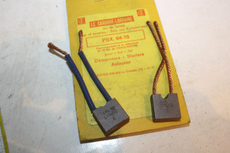 CHARBONS PSX 64-70 POUR DEMARREURS PARIS RHONE...ID DS 403 404 504 ...