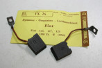 CHARBONS IX 26 POUR DYNAMO/ALTERNATEUR FIAT...FIAT 124 126 AUTOBIAN...