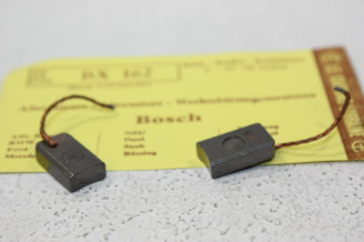 CHARBONS BX 162 POUR ALTERNATEURS BOSCH...POUR ALFA BMW MERCEDES OP...