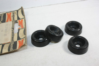 LOT DE 4 CAPUCHONS DE CYLINDRES DE ROUE LOCKHEED 376001...CITROEN 2CV AMI6