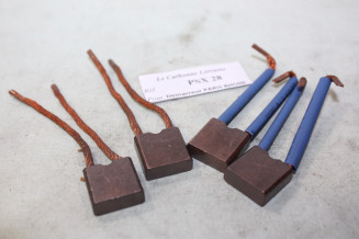 CHARBONS PSX 28 POUR DEMARREUR 12V PARIS RHONE...PEUGEOT 305 RENAUL...