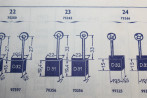 CHARBONS UX 35 POUR DYNAMOS DUCELLIER...POUR PEUGEOT 403 404 RENAUL...