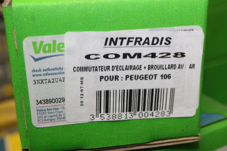 COMMODO D'ECLAIRAGE/CLIGNOTANT/KLAXON JAEGER...POUR PEUGEOT 106......