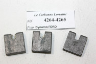 CHARBONS 4264/4265 POUR DYNAMOS FORD...POUR FORD A AA AF B V8 1935 ...