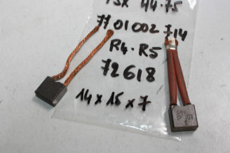 CHARBONS PSX 44-75 POUR DEMARREUR PARIS RHONE...POUR R4 R5 R6 CITRO...