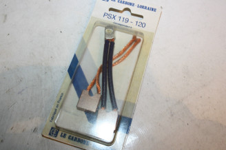 CHARBONS PSX 119-120 POUR DEMARREUR 12V PARIS RHONE...2CV AMI 6/8 R...