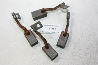 CHARBONS 17564 POUR DEMARREURS LAVALETTE-BOSCH...CAMIONS SAURER REN...