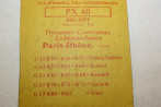 CHARBONS PX 40 POUR DYNAMO 12V PARIS RHONE...SIMCA VEDETTE CAMION S...