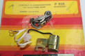 KIT RUPTEUR/CONDENSATEUR SEV pour ALLUMEUR PARIS RHONE...PEUGEOT 104 AV 12/1977