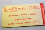 CHARBONS PSX 79-80A POUR DEMARREUR 12v PARIS RHONE D8E...SIMCA TALB...