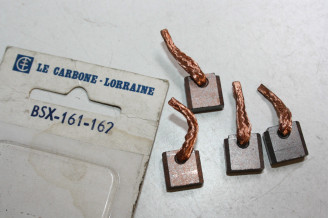 CHARBONS BSX 161-162 POUR DEMARREURS BOSCH...POUR BMW PORSCHE NSU O...