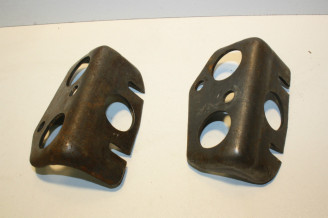 PAIRE DE SUPPORTS MOTEUR AVANTS D/G...CITROEN 2CV 3CV - Tracauto1950