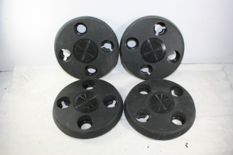 JEU DE 4 ENJOLIVEURS DE ROUE SODEM D/165mm...RENAULT PEUGEOT CITROE...