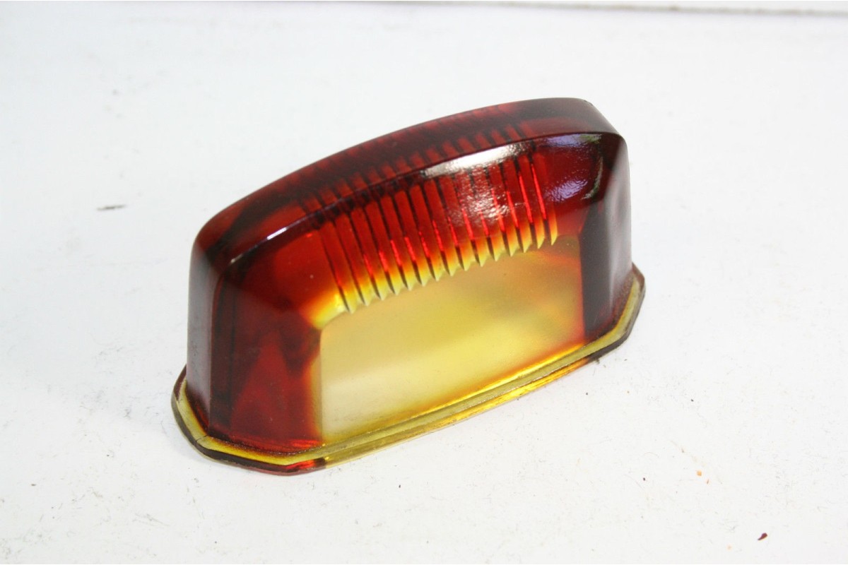 CABOCHON EN VERRE DE FEU AR..2CV DS HY GS BX 104 204 304 504 R4 R5 ...