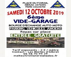 12 Octobre 2019 / 6e Vide-Garages à Nérac 